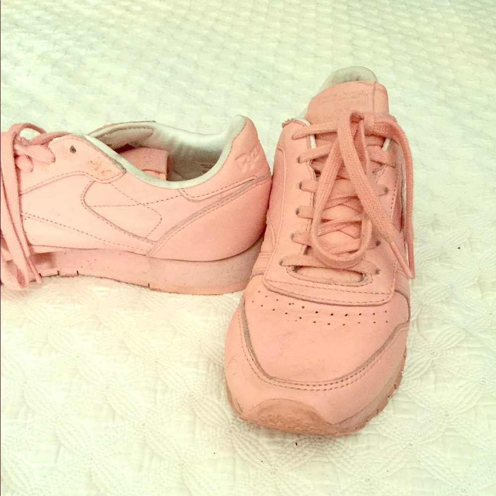 Pink adidas size 8